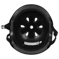 Шлем защитный детский, без регулировки, обхват 55 см, цвет чёрный Шлем защитный детский, без регулировки, обхват 55 см, цвет чёрный