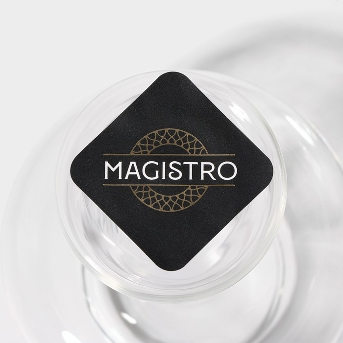 Бокал из стекла Magistro универсальный «Гриб», 200 мл Бокал из стекла Magistro универсальный «Гриб», 200 мл