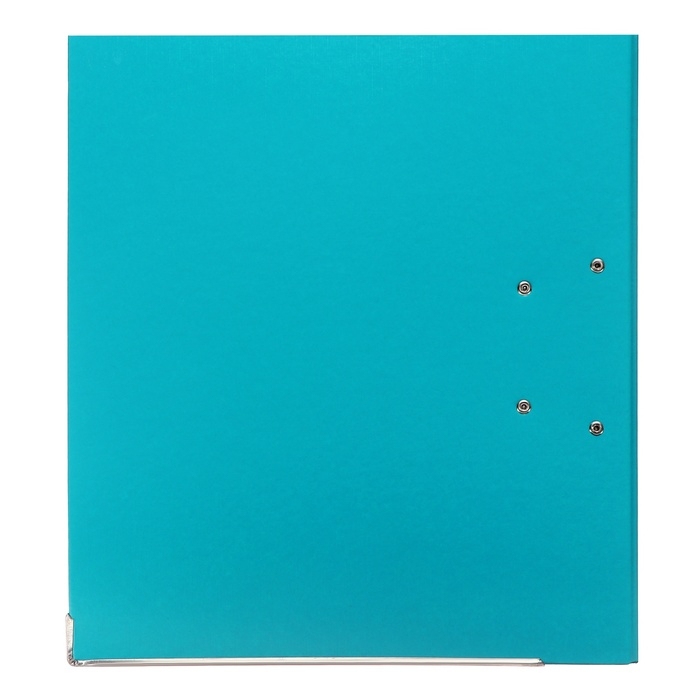 Папка-регистратор А4, 75 мм, Calligrata, ПВХ, металлическая окантовка, карман на корешок, собранная, бирюзовая Папка-регистратор А4, 75 мм, Calligrata, ПВХ, металлическая окантовка, карман на корешок, собранная, бирюзовая