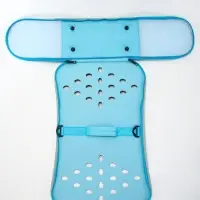 Складная сумка - переноска, 43&times;20&times;29 см, материал EVA, голубая