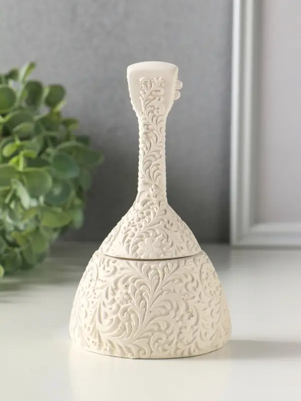 Шкатулка с крышкой, для украшений &laquo;Балалайка&raquo;, 15&times;7&times;5 см, гипс