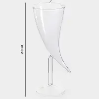 Бокал Magistro &laquo;Forma. Перец&raquo;, 250 мл, 9&times;20 см, стекло, прозрачный