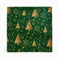 Подарочный пакет «Новогодний», зелёный 40 × 40 × 40 см Подарочный пакет «Новогодний», зелёный 40 × 40 × 40 см