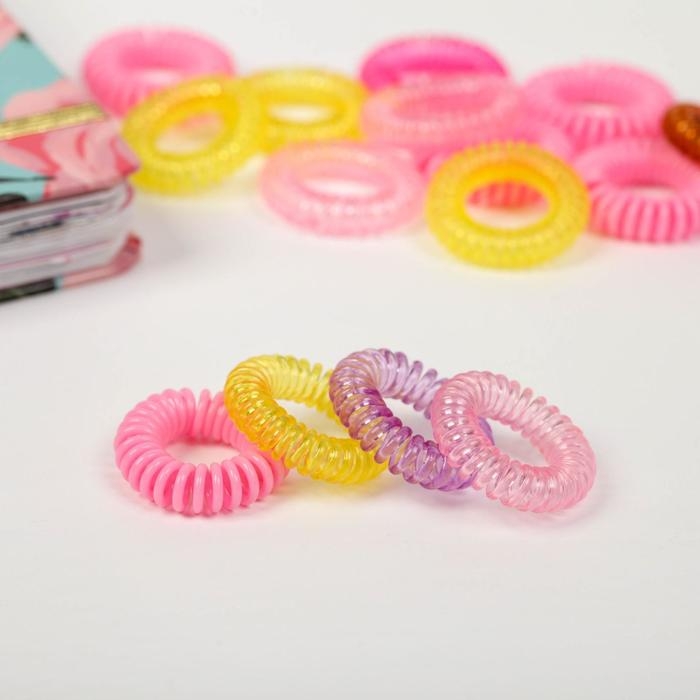 Резинки пружинки для волос , набор «Русалка», 15 шт. Резинки пружинки для волос , набор «Русалка», 15 шт.