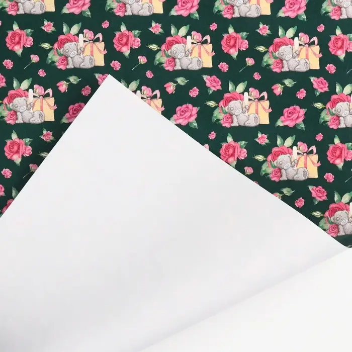 Бумага упаковочная глянцевая «Present», 70х100 см