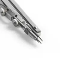 Кронциркуль металлический Calligrata, 110 мм, с рейсфедером, в пластиковом пенале