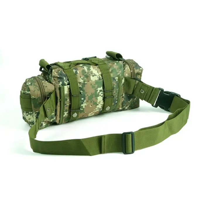 Рюкзак тактический туристический Storm tactic, 50 л, с карманами, расцветка пиксели, зелёный