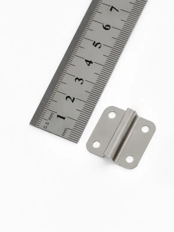 Крепление сетки к стене 2.5&times;2.7&times;0.65 см, цвет хром