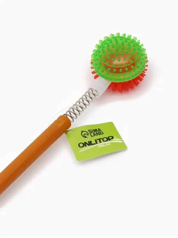 Массажёр - чесалка &laquo;Мячик&raquo;, двусторонний, МИКС