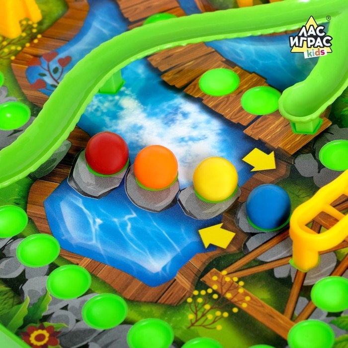 Настольная игра-бродилка «Усатые старты», 3D-поле, 2-4 игрока, 4+ Настольная игра-бродилка «Усатые старты», 3D-поле, 2-4 игрока, 4+