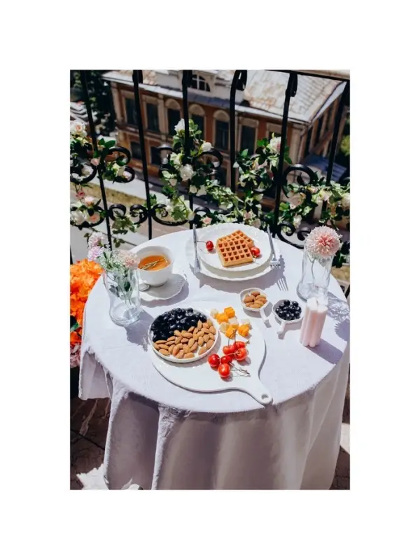 Блюдо для подачи Magistro &laquo;Гриль Бланш&raquo;, d=30.5 см, фарфор, белое