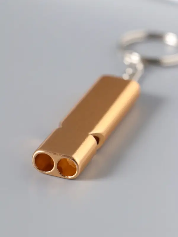 Брелок для ключей на кольце &laquo;Свисток для выживания высокочастотный&raquo;, до 120 дБ, 6 см