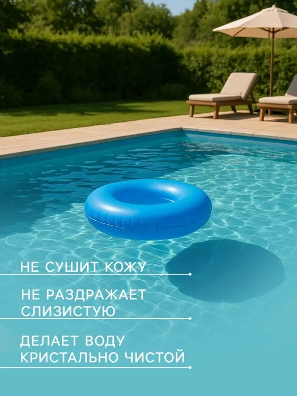 Средство для очистки воды в бассейне &laquo;Мастер-пул&raquo;, универсальное, 1 л