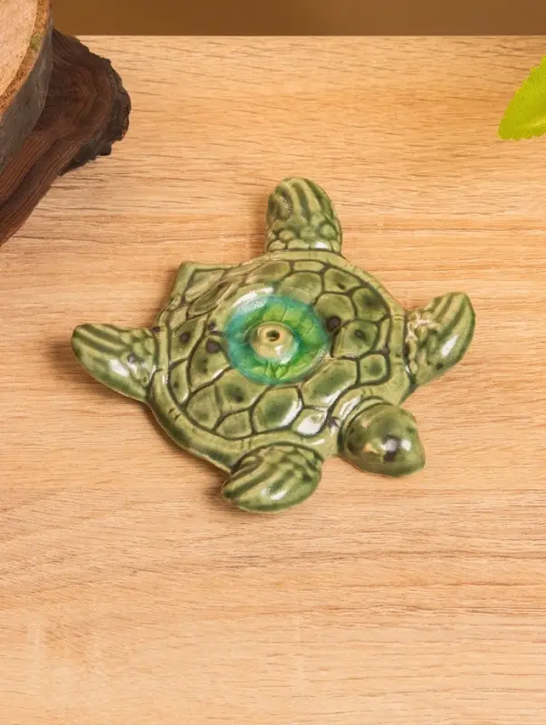 Подставка под благовония «Морская черепаха», 10×10×2 см, керамика, МИКС Подставка под благовония «Морская черепаха», 10×10×2 см, керамика, МИКС