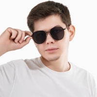 Очки солнцезащитные uv 400, дужка 13 см, ширина 12.5 см, линза 5.1×5.4 см