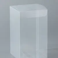 Складная прозрачная коробка из PVC, для упаковки подарков, 7&times;7&times;12 см