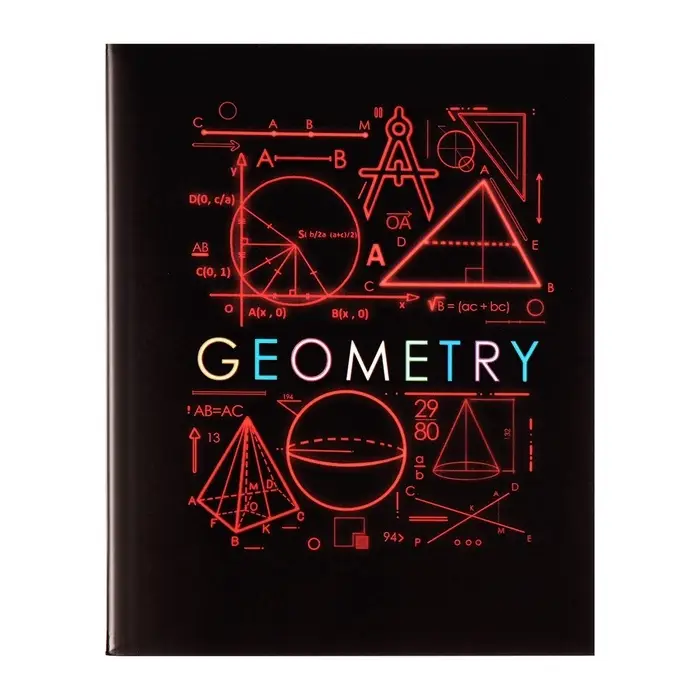 Набор предметных тетрадей Calligrata &laquo;Супернеон&raquo;, 10 предметов, 48 листов, со справочным материалом, обложка из мелованного картона