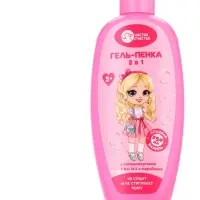 Гель-пена для девочек, аромат сладкой ванили, 250 мл, Чистое счастье