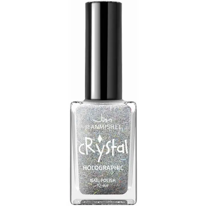Лак для ногтей с эффектом голографии 3D частиц Jeanmishel, CRYSTAL, тон 701, 6 мл