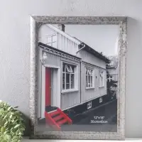 Фоторамка пластик 30х40 см "Марокканская мозаика" оттенки коричневого 46х36х2 см