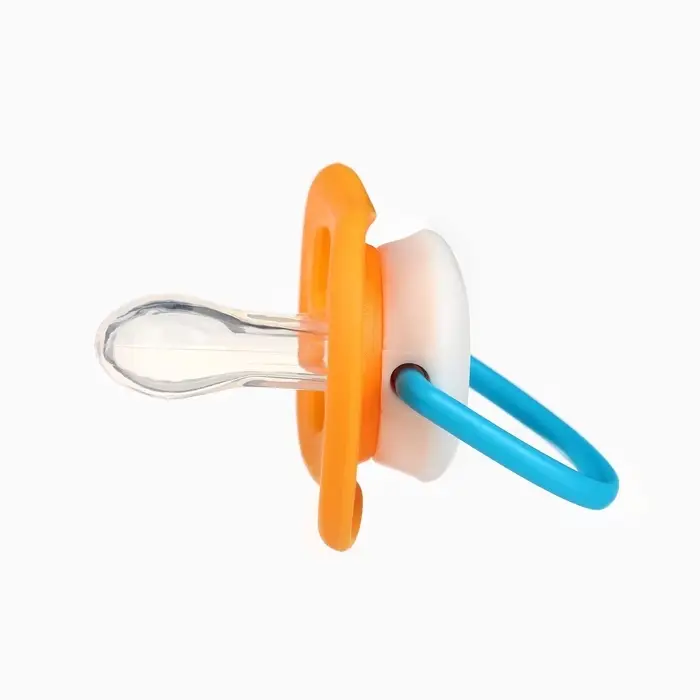 Соска - пустышка анатомическая &laquo;Для мальчика&raquo; +6 мес., 2 шт., держатель 1 шт., контейнер