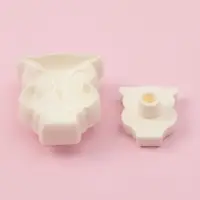 Печати для теста и мастики Доляна &laquo;Совушка&raquo;, набор 2 шт., пластик, молочные