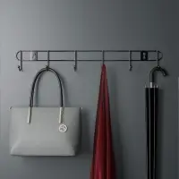 Вешалка настенная Доляна &laquo;Лето&raquo;, 6 крючков, 33&times;3.5&times;5 см, хромированная