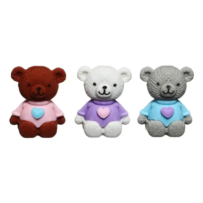 Ластик фигурный Ластик фигурный "Мишка" МИКС