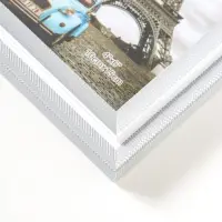 Фоторамка пластик 10х15 см "Остин" бело-серый 18,5х13,5х1,5 см