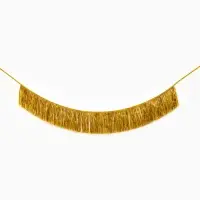 Гирлянда "Бахрома" 2 м золотая Гирлянда "Бахрома" 2 м золотая