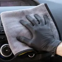 22 Салфетка микрофибра для уборки высокой плотности AVS MF-0121 (40х37см)(1шт)