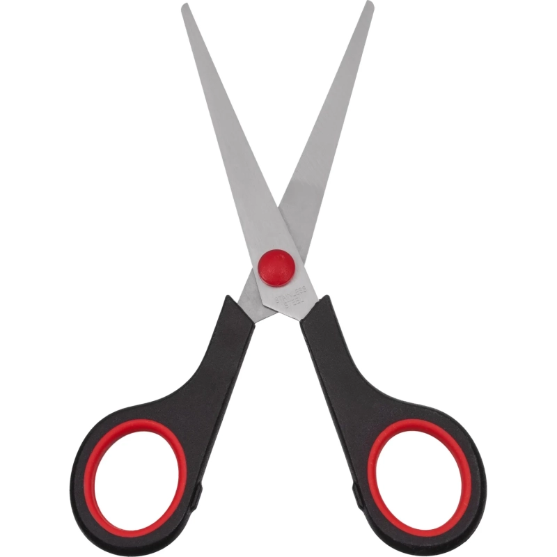 Ножницы Выбор есть 152 мм с пласт. прорезин. ручками, цвет крс/черн