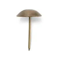 Гвозди ТУНДРА, декоративные, обивочные, 25&times;39 мм, бронза, 100 шт.