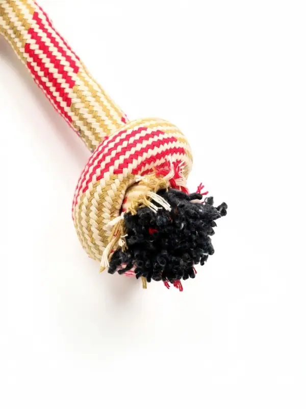 Игрушка для больших и средних собак канатная &laquo;Двойной узел&raquo;, до 50 см, до 185 г