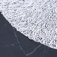 Салфетки сервировочные на стол Доляна &laquo;Соломка&raquo;, d=38 см, 4 шт., белые