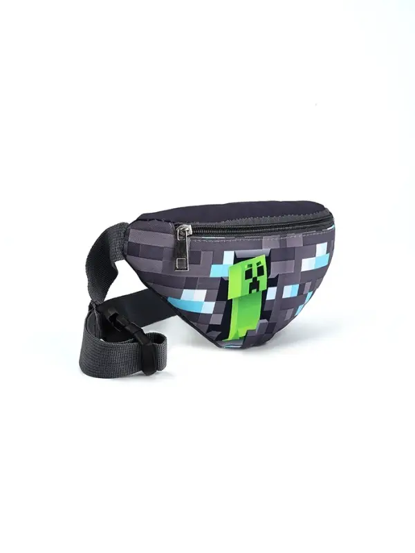 Сумка поясная детская &laquo;Пиксельный мир&raquo;, 20&times;10&times;6 см