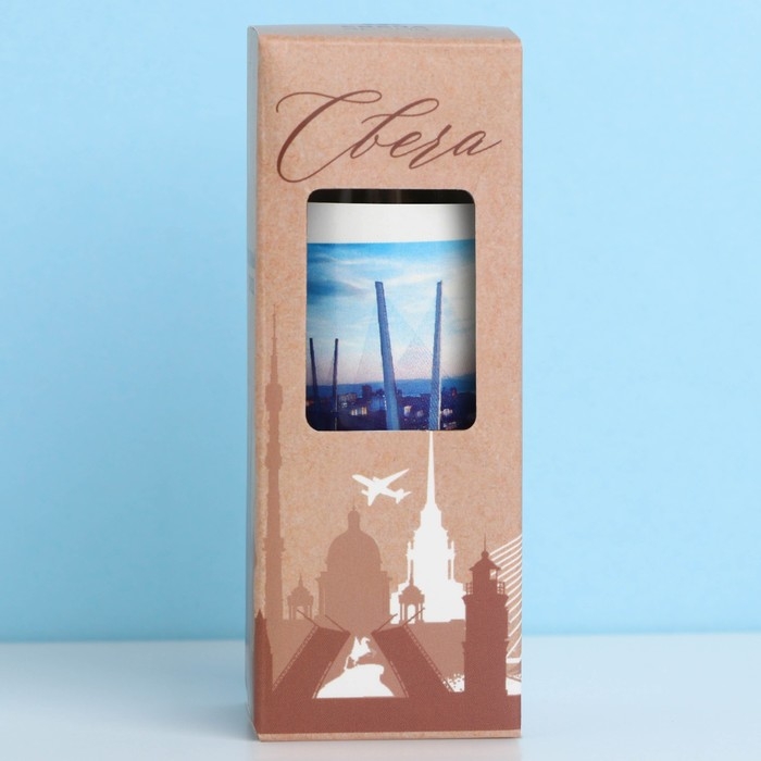 Свеча в колбе «Владивосток», 8 х 3 см Свеча в колбе «Владивосток», 8 х 3 см