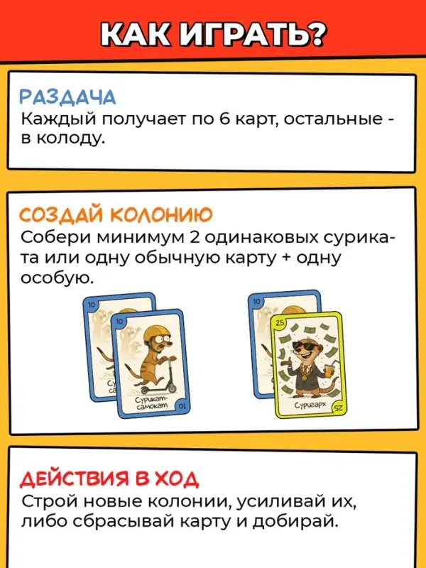 Настольная игра &laquo;Все в стаю!&raquo;, 100 карт, 14+