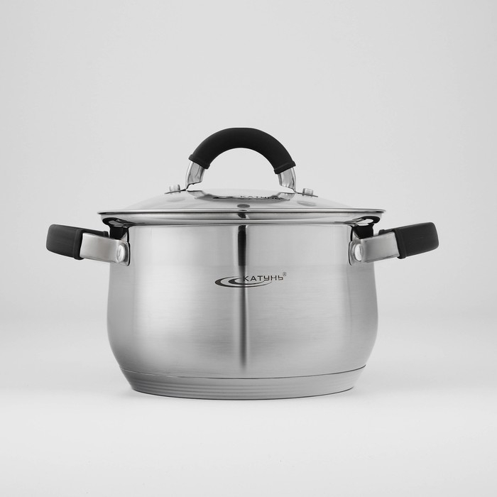 Набор посуды «Ирида», 3 предмета: кастрюли 2,9 л, 3,9 л, ковш 1,9 л, капсульное дно, индукция Набор посуды «Ирида», 3 предмета: кастрюли 2,9 л, 3,9 л, ковш 1,9 л, капсульное дно, индукция