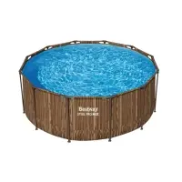 Бассейн каркасный Steel Pro Max, 366&times;122 см, круглый, цвет рейка, 561VN Bestway