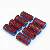 Бигуди с фиксатором, d=2.7 см, 8 шт., МИКС