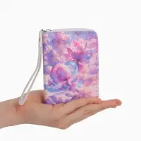 Кошелек жен 07-01-01 Июнь2535 цветы, 12*1,5*9 см, 2 отд+отд/молн, д/карт, сиреневый Кошелек жен 07-01-01 Июнь2535 цветы, 12*1,5*9 см, 2 отд+отд/молн, д/карт, сиреневый