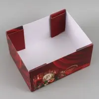Коробка подарочная, складная 31.2&times;25.6&times;16.1 см &laquo;Роскошный Новый год&raquo;