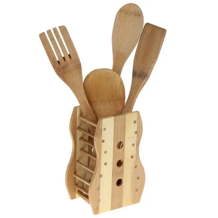 Набор кухонных принадлежностей, 4 предмета, на подставке Набор кухонных принадлежностей, 4 предмета, на подставке