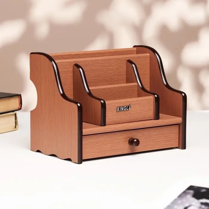 Органайзер 6 секций, с выдвижным ящиком, 21&times;15&times;13 см