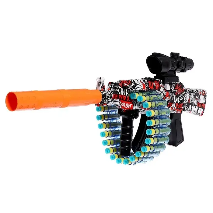 Автомат &laquo;АК47&raquo;, стреляет мягкими пулями