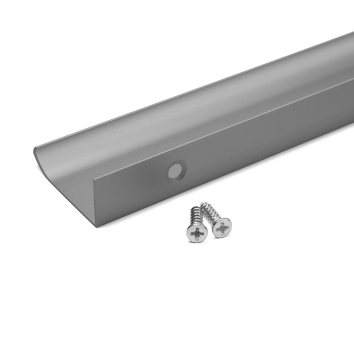 Ручка торцевая CAPPIO RT002, L=250 мм, м/о 192 мм, цвет серый Ручка торцевая CAPPIO RT002, L=250 мм, м/о 192 мм, цвет серый