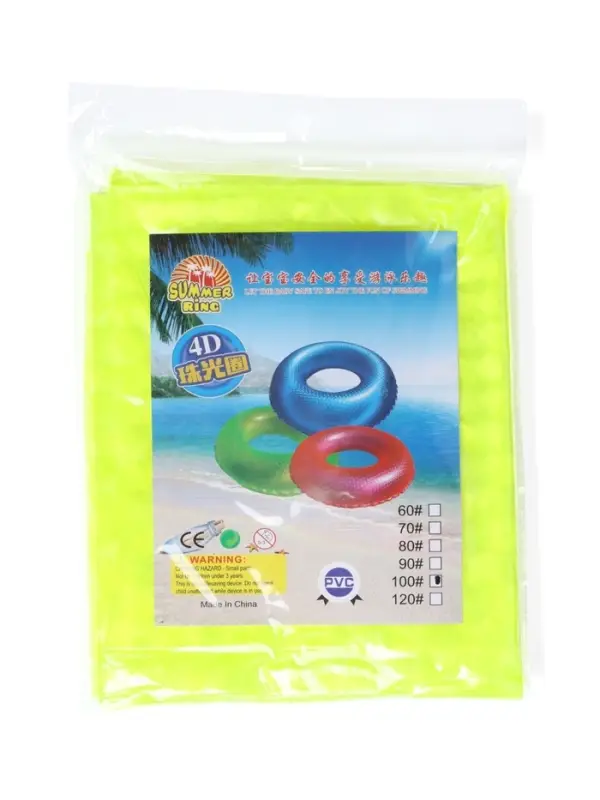 Круг для плавания 95 см, цвета желтый