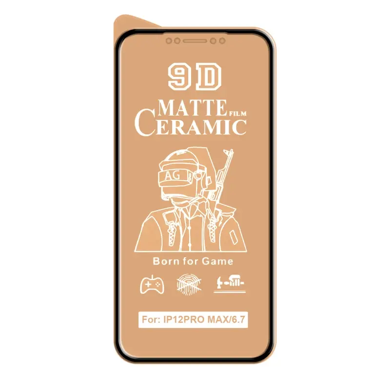 Защитная пленка iPh 12 Pro Max Ceramics Film матовая без упаковки Защитная пленка iPh 12 Pro Max Ceramics Film матовая без упаковки