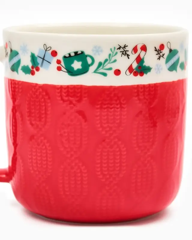 Кружка чайная керамическая «Новогоднее настроение», 350 мл, ручная работа Кружка чайная керамическая «Новогоднее настроение», 350 мл, ручная работа